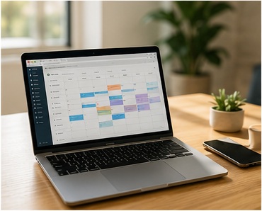 Social media posting schedule