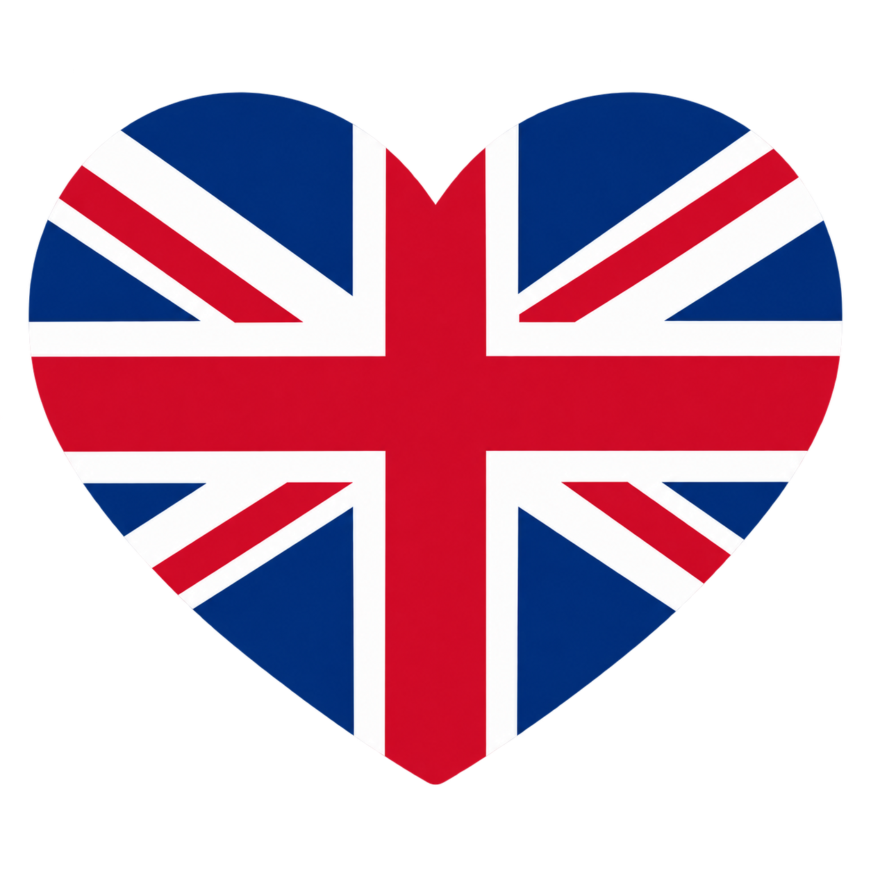 Union Jack heart